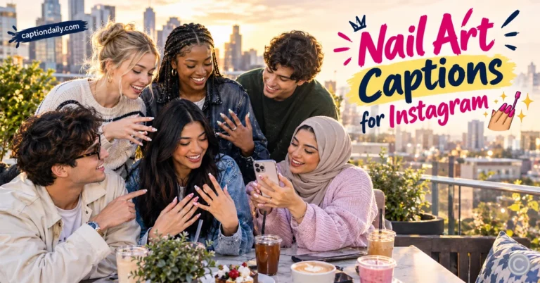 Nail Art Captions for Instagram