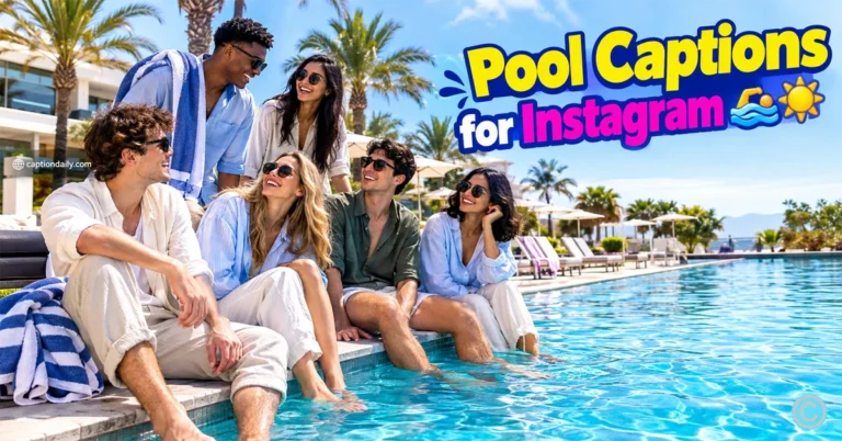 Pool Captions for Instagram