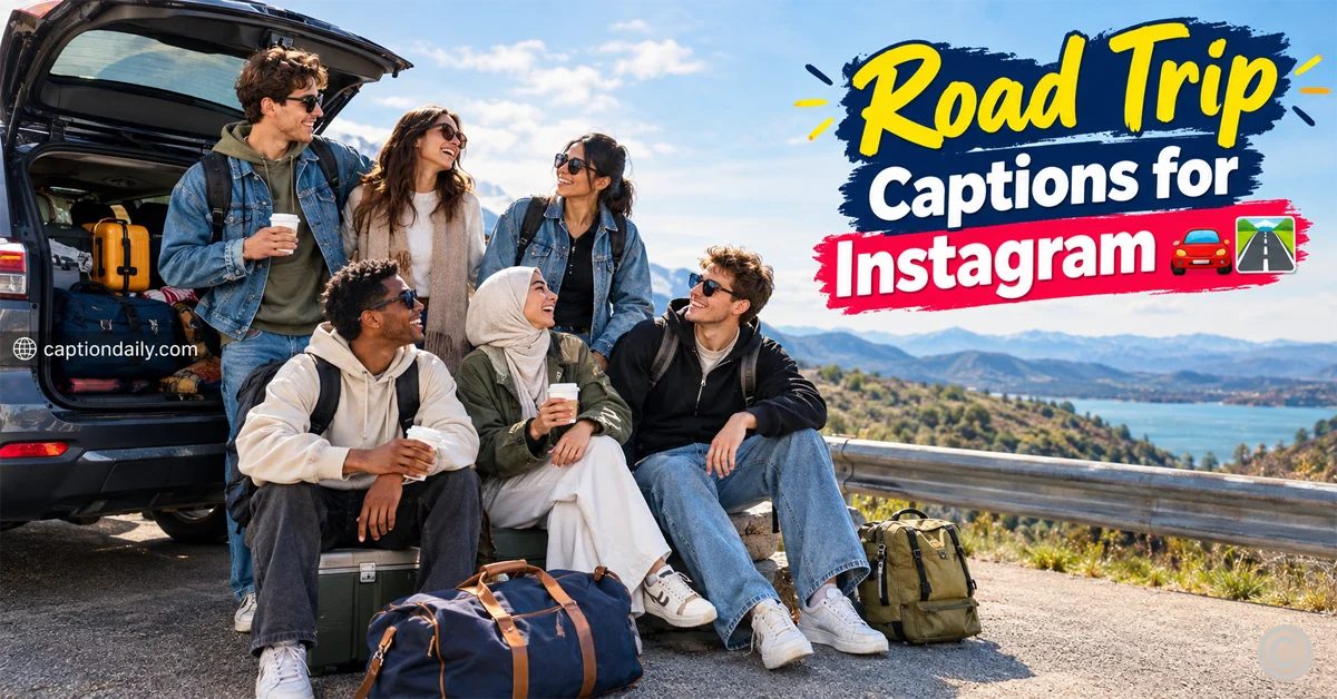 Road Trip Captions for Instagram