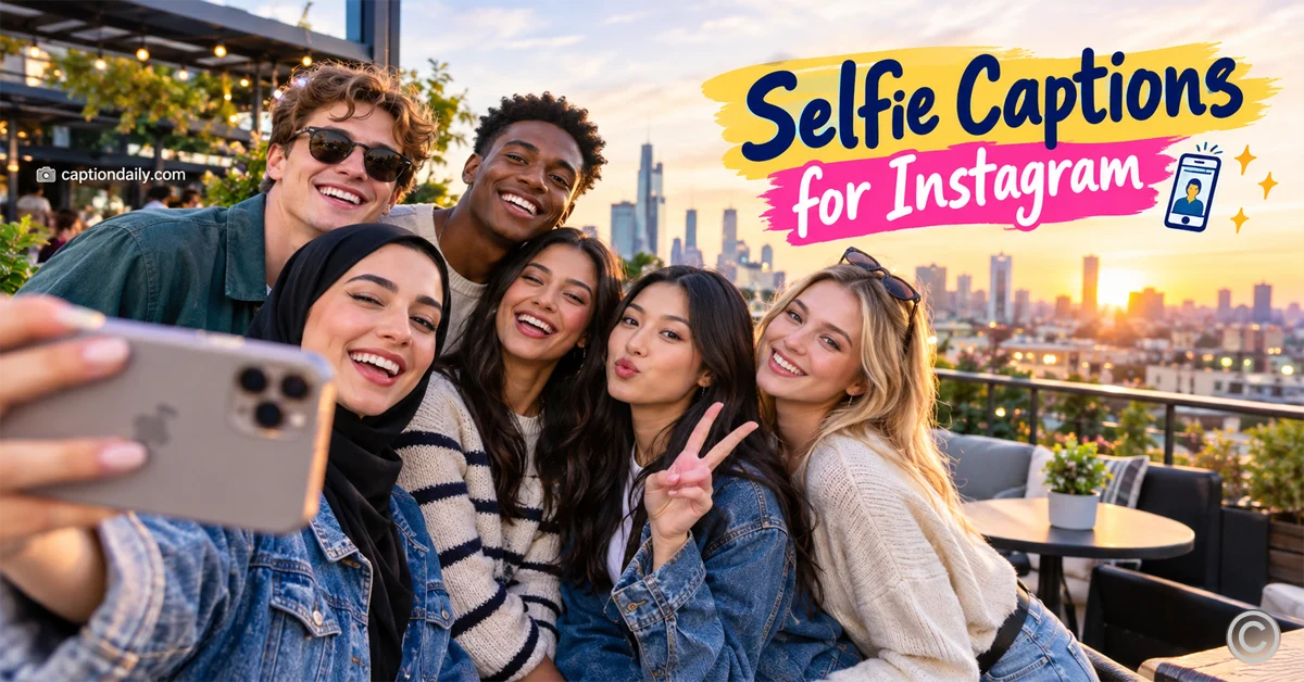 Selfie Captions for Instagram