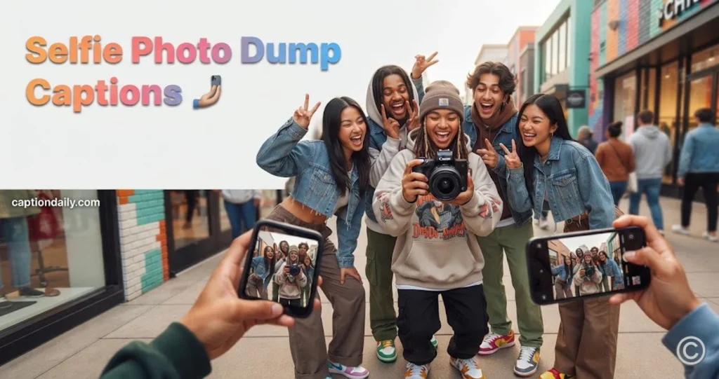 Selfie Photo Dump Captions