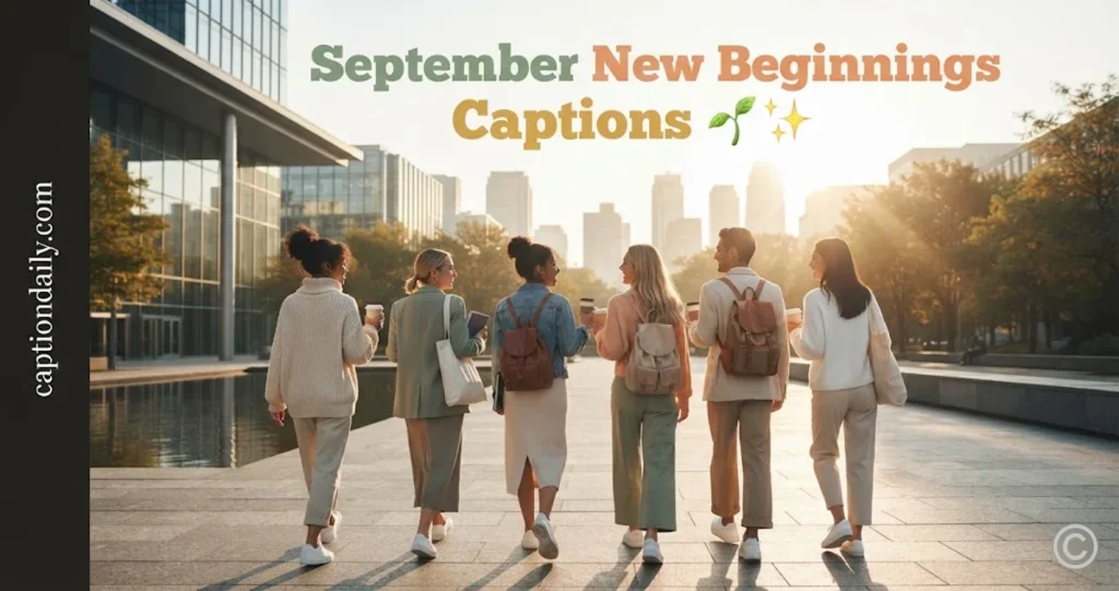 September New Beginnings Captions 