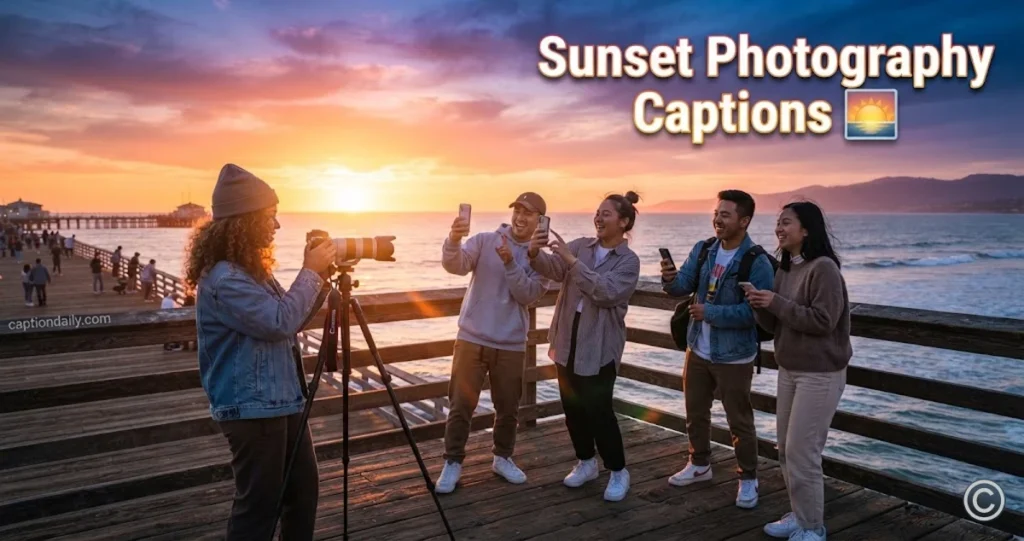 Sunset Photography Captions 