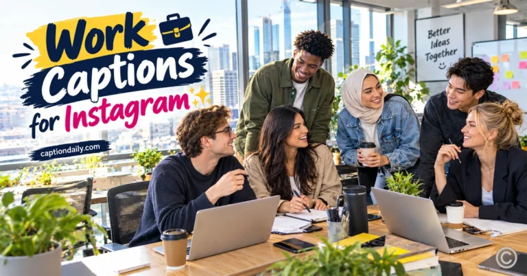 Work Captions for Instagram