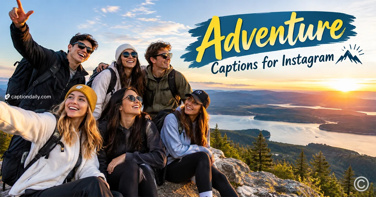 Adventure Captions for Instagram