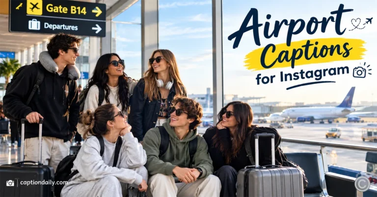 Airport Captions for Instagram