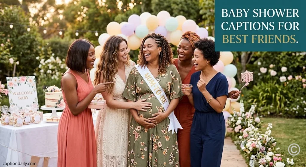 Baby Shower Captions for Best Friends