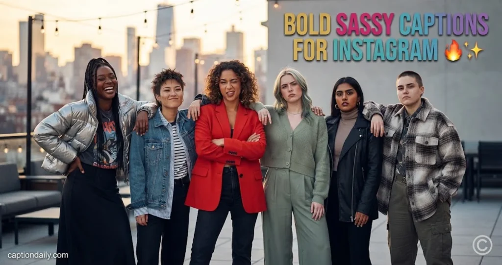 Bold Sassy Captions for Instagram