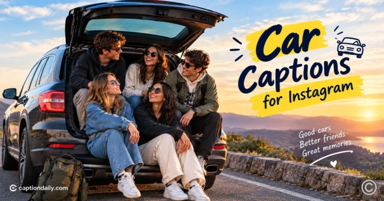Car Captions for Instagram