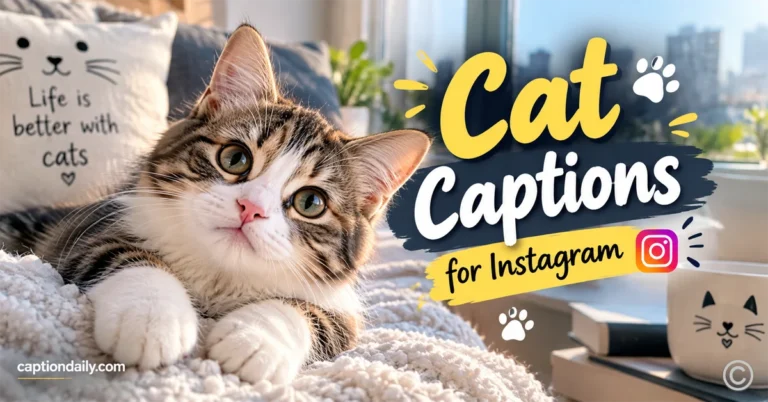 Cat Captions for Instagram