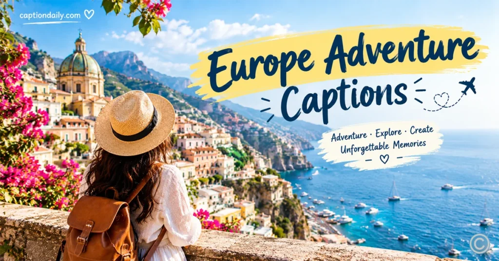 Europe Adventure Captions