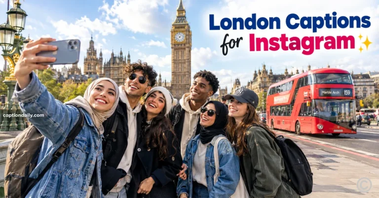 London captions for Instagram