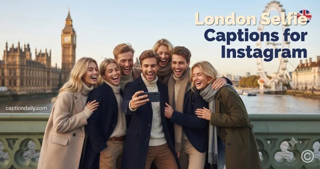 London Selfie Captions for Instagram 