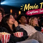 Movie Theater Captions for Instagram