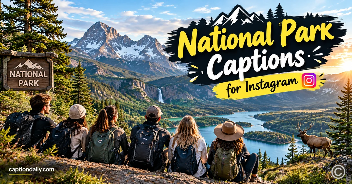National Park Captions for Instagram
