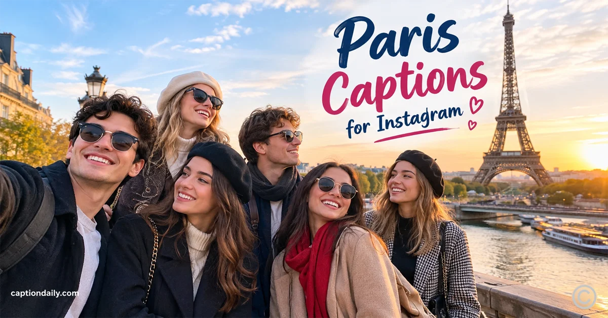 Paris Captions for Instagram