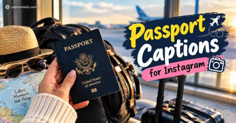 Passport Captions for Instagram