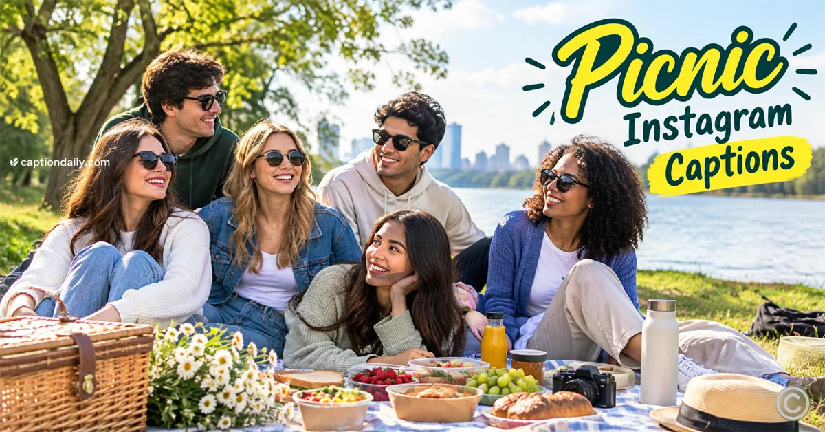 Picnic Instagram Captions