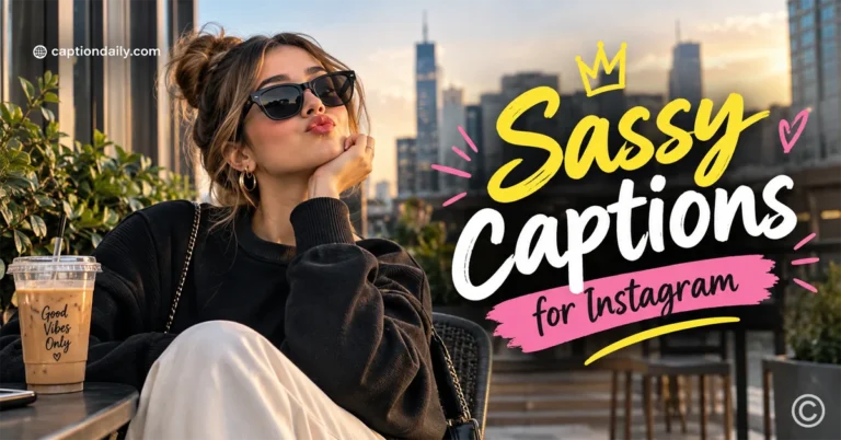 Sassy Captions for Instagram