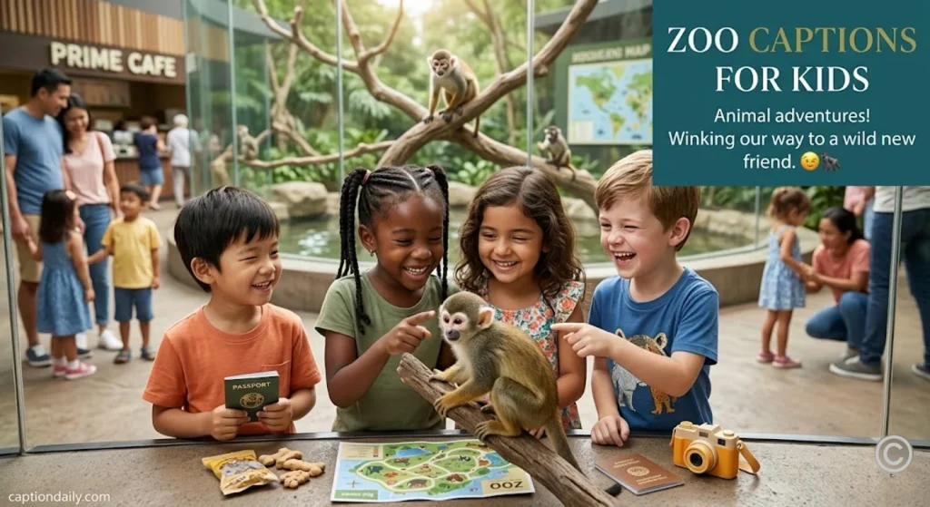 Zoo Captions for Kids
